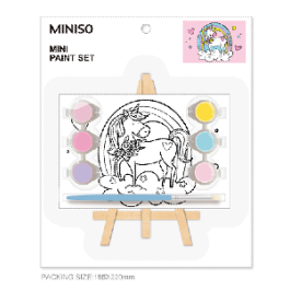 Jual MINISO Mini Painting Kit 10×15cm 0723-1027 - Jakarta Selatan