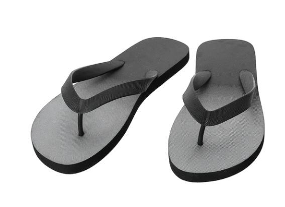 Men s Gradient Color Flip Flops Gradient Black 41 42 MINISO