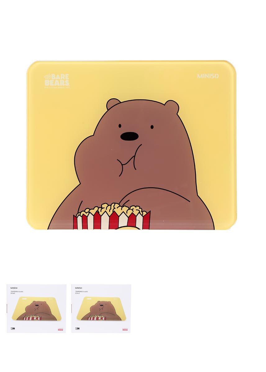 Miniso, Bags, Nwt We Bare Bears Grizzly Miniso Tote From Japan New