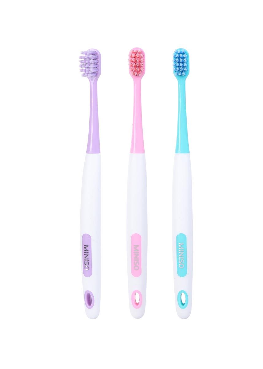 High-density Bristles Toothbrush ( 3 Count ) - MINISO