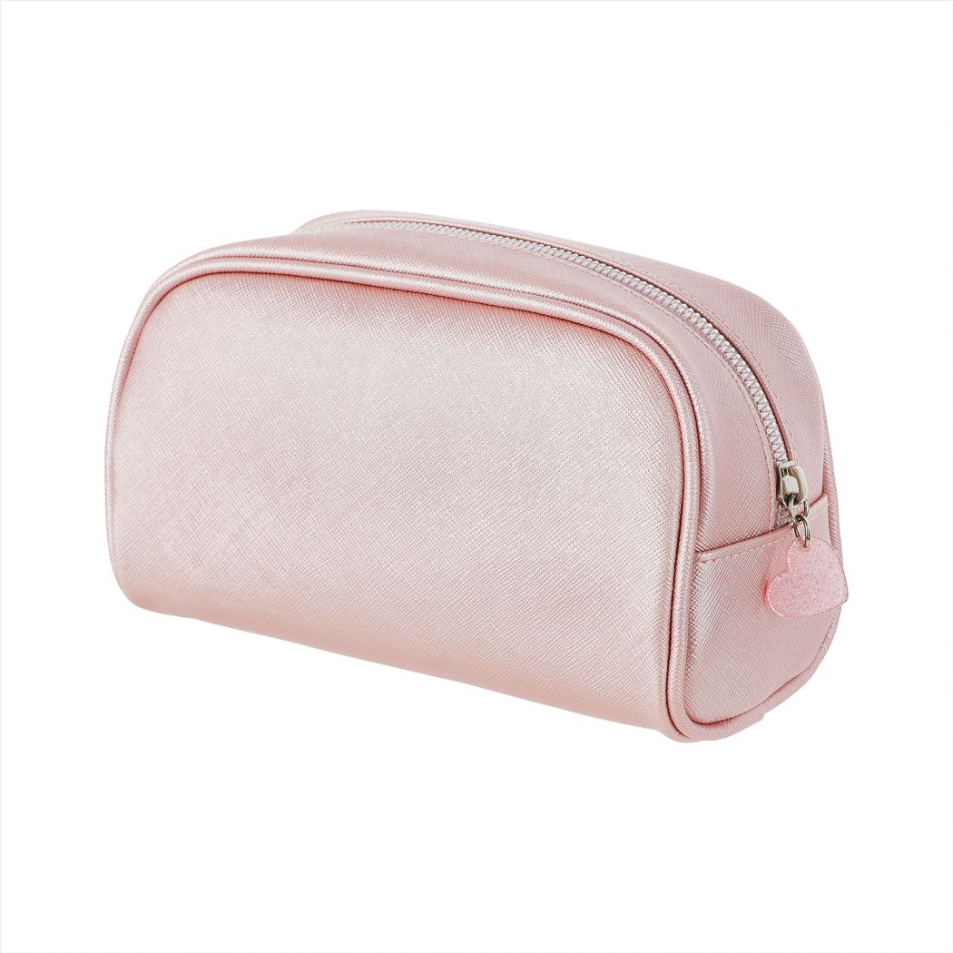 Final discounted price. MINISO LIFE pink cosmetics bag