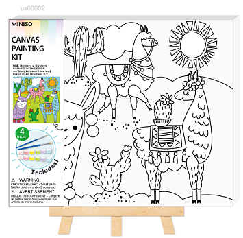 Jual MINISO Mini Painting Kit 10×15cm 0723-1027 - Jakarta Selatan