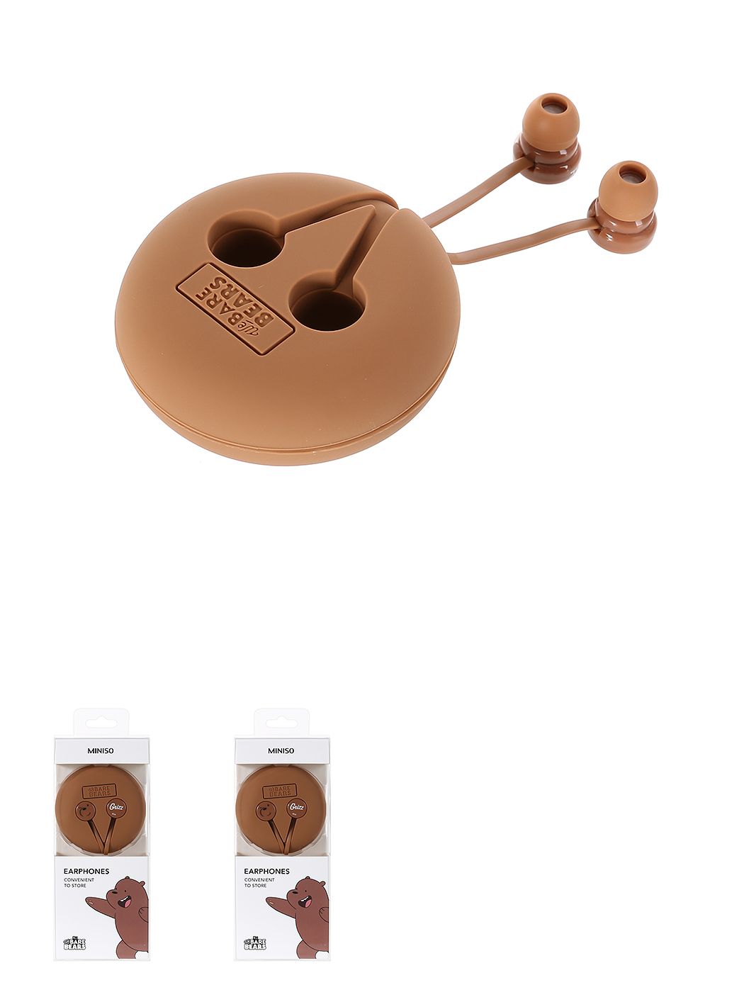 Miniso bare best sale bears earphones