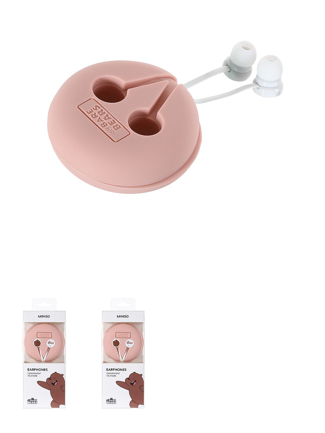 Miniso discount bear earphones