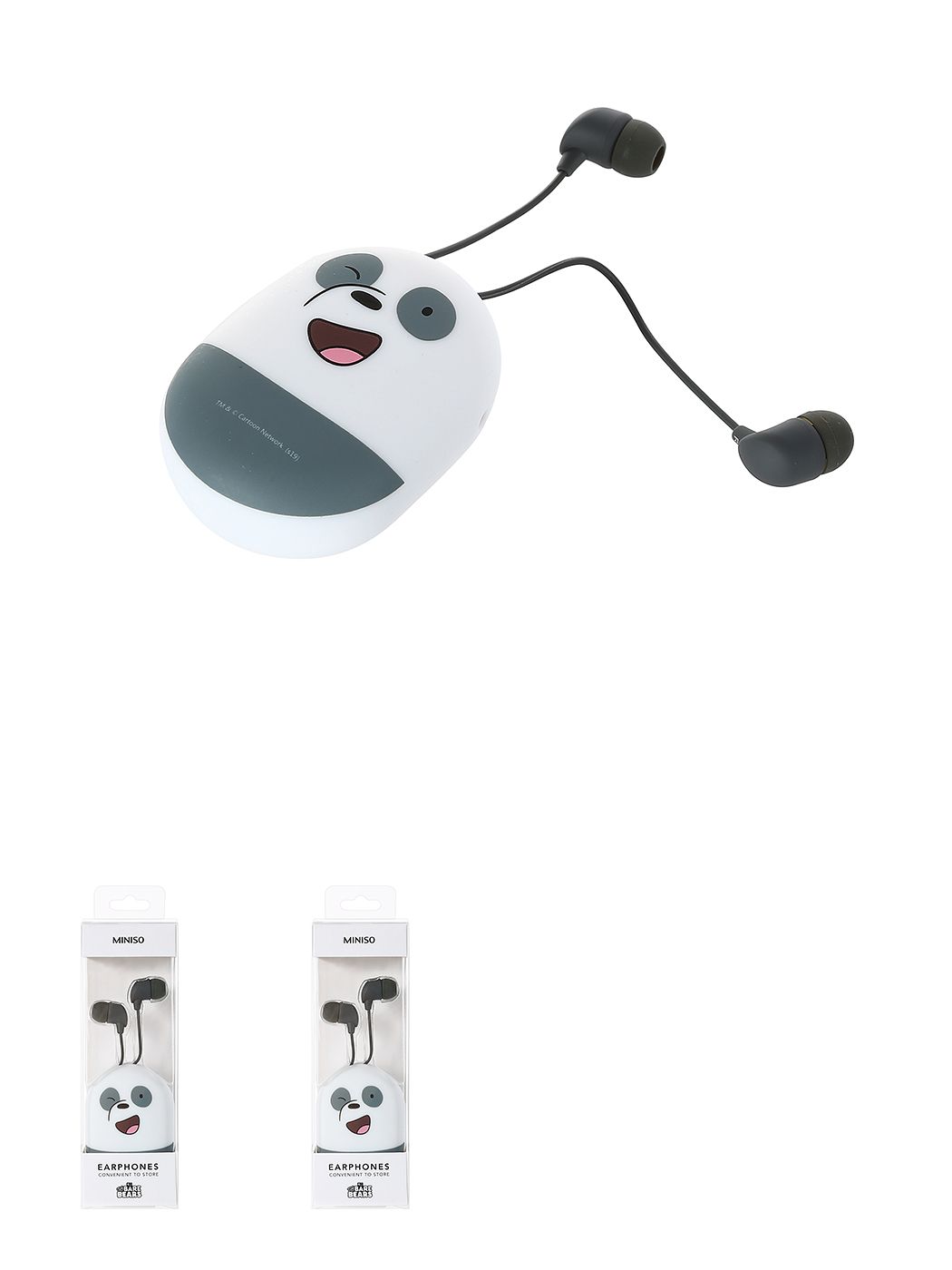 We bare discount bears earphones miniso