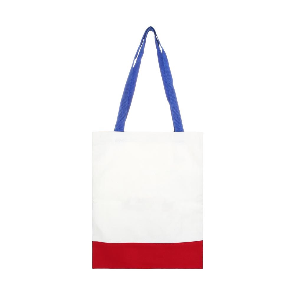 MINISO Marvel Shoulder Bag Cotton Canvas Tote Bag with Large Capacity,White  & Red