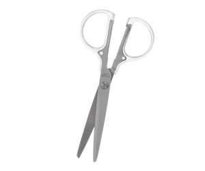 for left hand MUJI japan Stainless steel scissors clear with cap