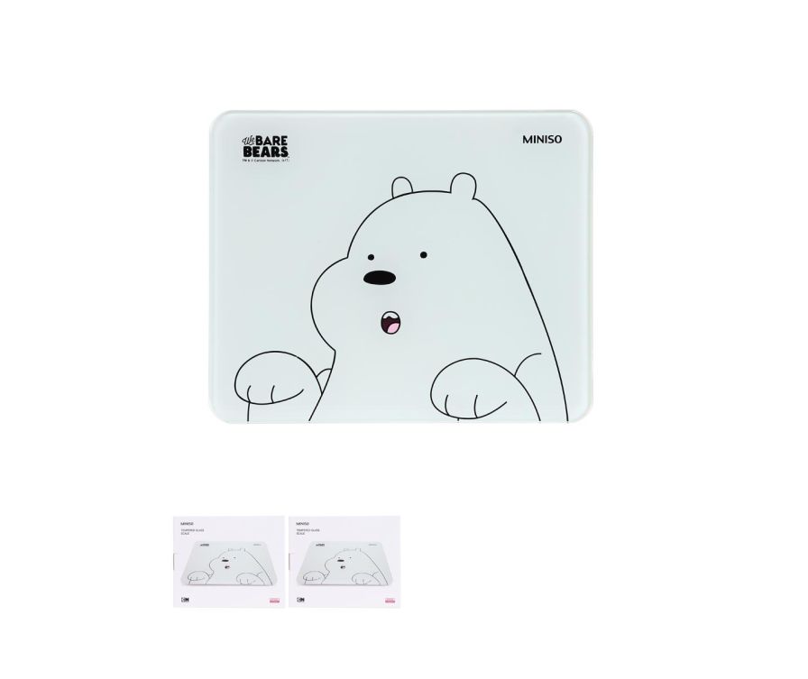 miniso white bear