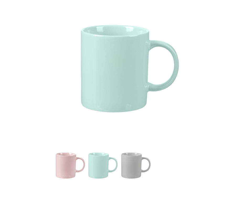 Colored Glaze Ceramic Mug 350ml